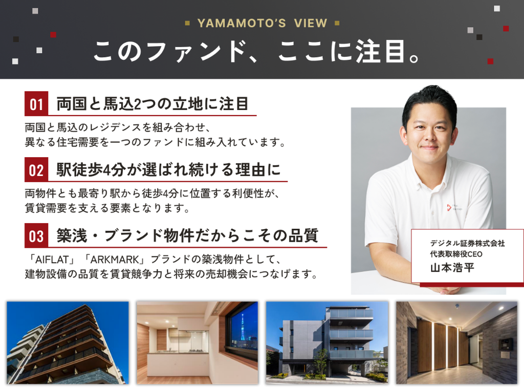 11/9〜先着｜東京の駅近レジデンス2棟「renga第4号」の注目ポイント